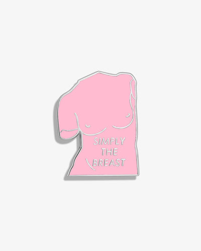 Simply the Breast Lapel Pin